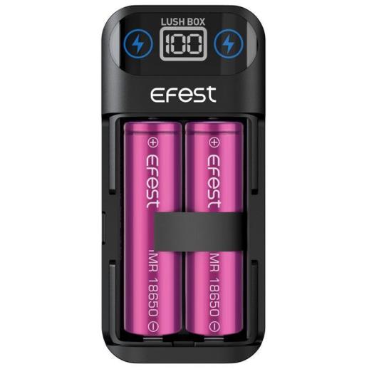 Carregador Lush Box - Efest (Carregador y Power Bank)