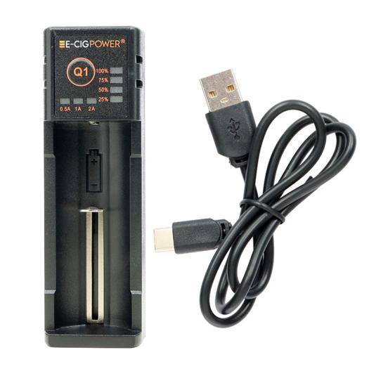 Carregador Q1 Micro USB LED - E-Cig Power