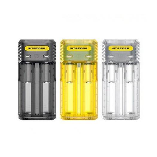 Carregador Q2 2-slot 2A Intellicharger - Nitecore Carregador