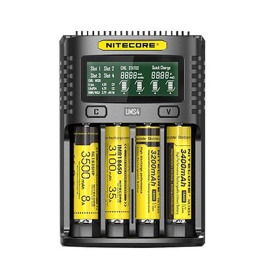 Carregador UMS4 Intellicharger - Nitecore Carregador