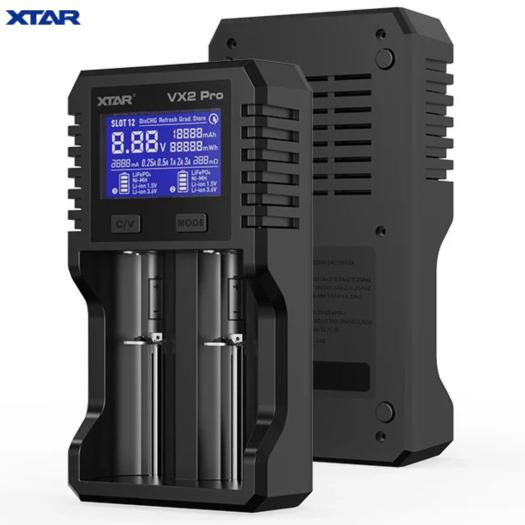 Carregador VX2 PRO Xtar Light