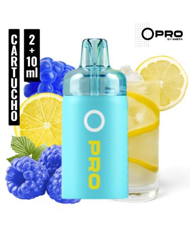 Cartucho Blue Razz Lemonade OPRO IA 10000 Puff 10+2ml 20mg Instafill