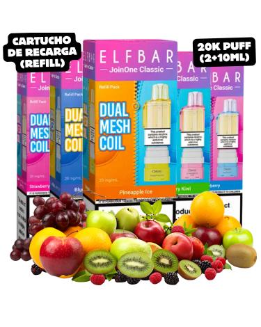 Cartucho de Recarga JoinOne Elfbar (2+10ML)