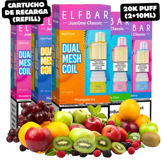 Cartucho de Recarga JoinOne Elfbar (2+10ML)