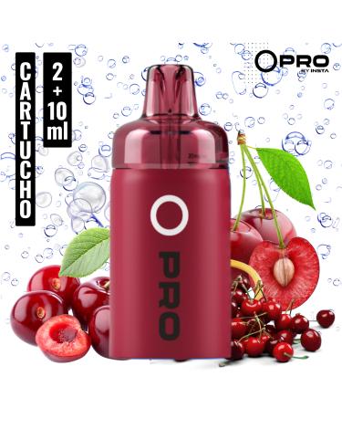 Cartucho Fizzy Cherry OPRO IA 10000 Puff 10+2ml 20mg Instafill