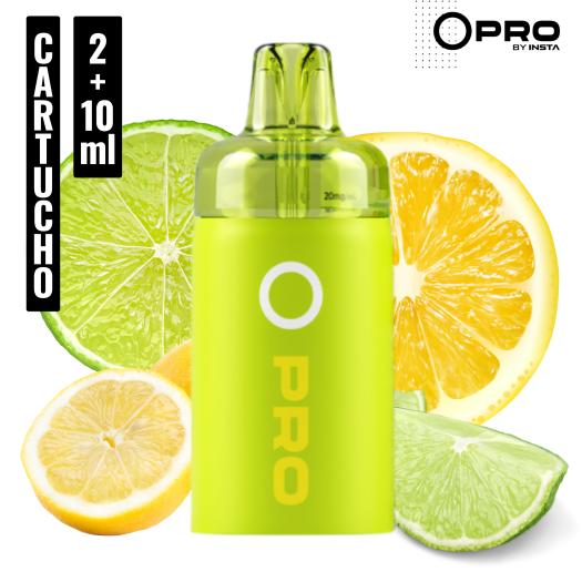 Cartucho Lemon Lime OPRO IA 10000 Puff 10+2ml 20mg Instafill