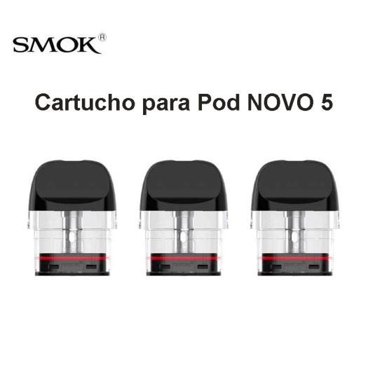 Cartucho para Pod NOVO 5 - Meshed 0.7ohm MTL – Pod Smok