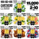 Cartucho Pré-carregado SKE CL15000 2+10ml 20mg