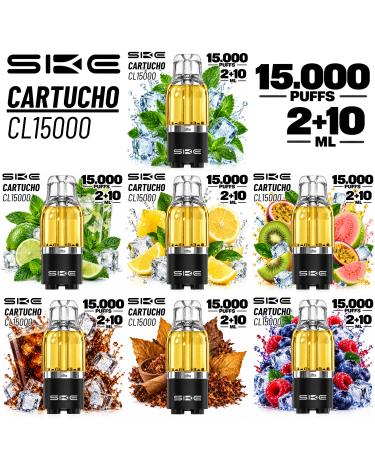 Cartucho Pré-carregado SKE CL15000 2+10ml 20mg