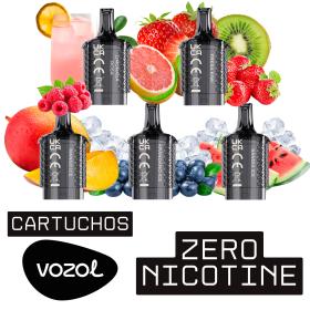 Cartucho para Vozol Vista Plug 2+10ml 【 SEM NICOTINA 】