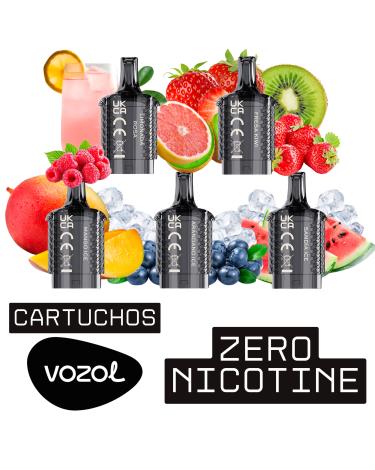 Cartucho para Vozol Vista Plug 2+10ml 【 SEM NICOTINA 】