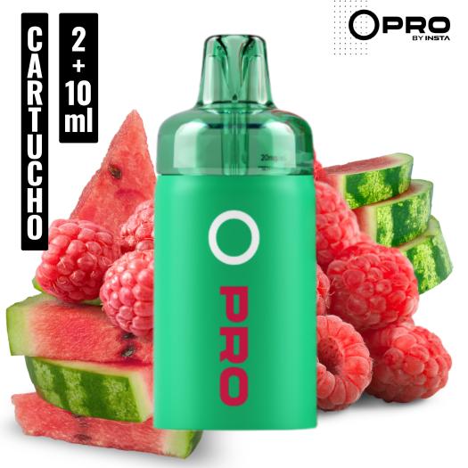 Cartucho Raspberry Watermelon OPRO IA 10000 Puff 10+2ml 20mg Instafill