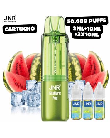 CARTUCHO Stellarc 2+10ml + 3 eLiquids 10ml 20mg JNR