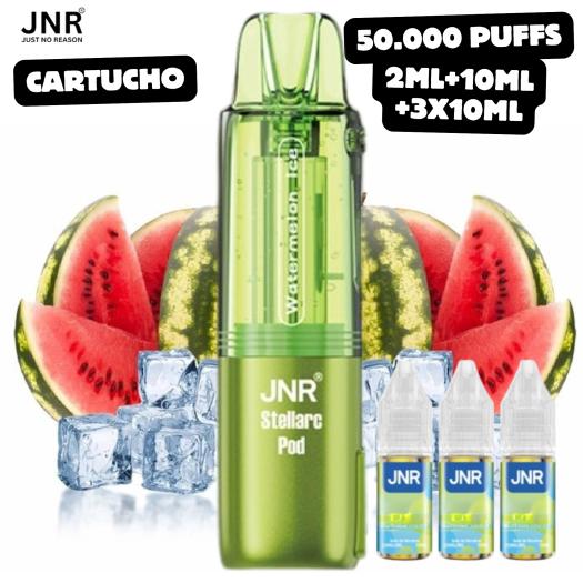 CARTUCHO Stellarc 2+10ml + 3 eLiquids 10ml 20mg JNR