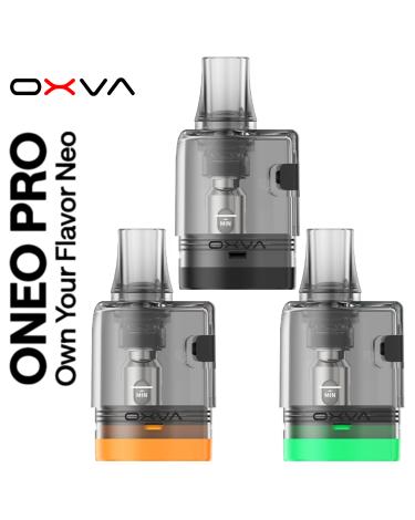Cartuchos ONEO PRO 2ml OXVA | Pacote com 3 cartuchos