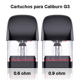 Cartuchos para Caliburn G3 2ml (4pcs) - Uwell