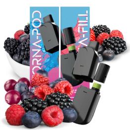 Cartuchos RED BERRIES Torna Pod 6000 Puff | 2+10ml | 20mg