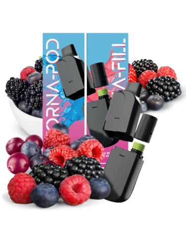 Cartuchos RED BERRIES Torna Pod 6000 Puff | 2+10ml | 20mg