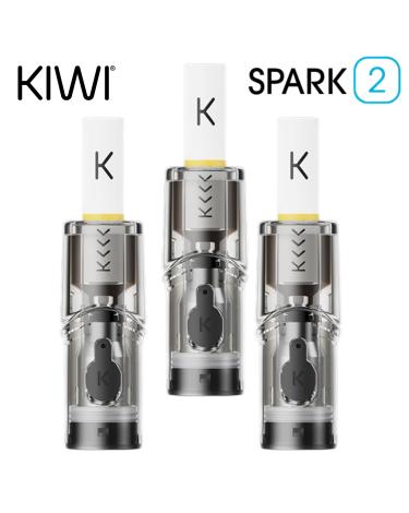 Cartuchos Spark V2 (3pcs) Kiwi Vapor