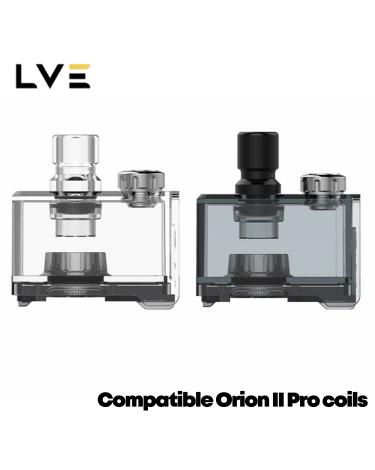 Cartuchos vazios para Orion II Pro (2 uds) LVE