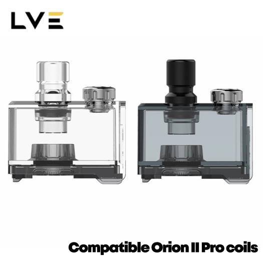 Cartuchos vazios para Orion II Pro (2 uds) LVE