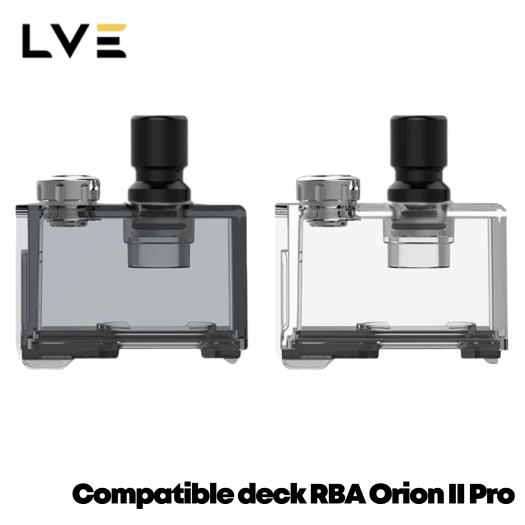 Cartuchos vazios RBA Orion II Pro de 4ml (2 uds) LVE