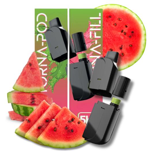 Cartuchos WATERMELON Torna Pod 6000 Puff | 2+10ml | 20mg
