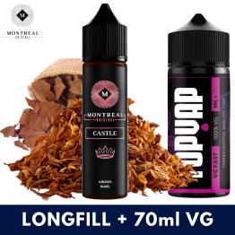 CASTLE 16ml/60 (Longfill) Montreal Original + 70ml VG Fast