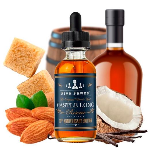 Castle Long Reserve 10th Anniversary Edition 0mg 60ml - Five Pawns