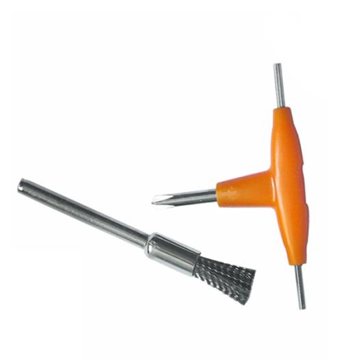 Escova de limpeza do Coils + Chave de fenda