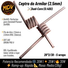 Ceptro do Armilar 2Core 2.5mm | MDV Coils |