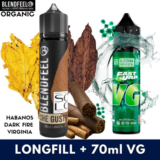 CHE GUSTO! 20ml/60 (Longfill) Blendfeel + 70ml VG Fast