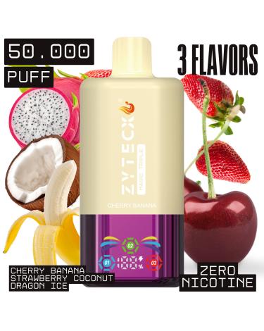Cherry Banana | MAGIC TRIPLE Descartável | 50.000 Puff Sem Nicotina |