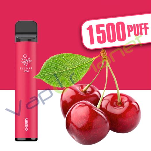 CHERRY Elf Bar 1500 4,8ml Pod System - Descartável - SEM NICOTINA