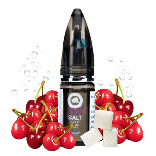 CHERRY FIZZLE - Riot Squad Salts 10 ml - 5 mg, 10 mg y 20 mg - Líquido con SALES DE NICOTINA
