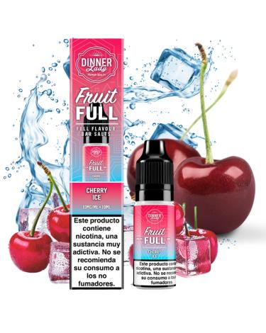 Cherry Ice Dinner Lady Salts Fruit Full 10ml