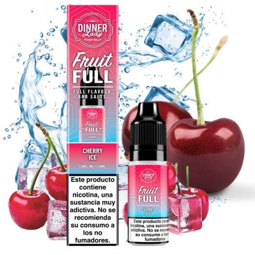 Cherry Ice Dinner Lady Salts Fruit Full 10ml