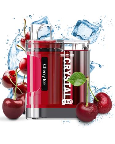 Cherry Ice Ske Crystal 4 in 1 Pod Kit 20mg | 2400 Puff |