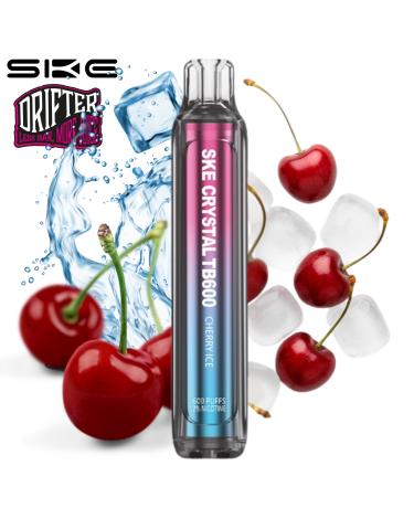 Cherry Ice SKE x Drifter Crystal TB600 20mg Descartável
