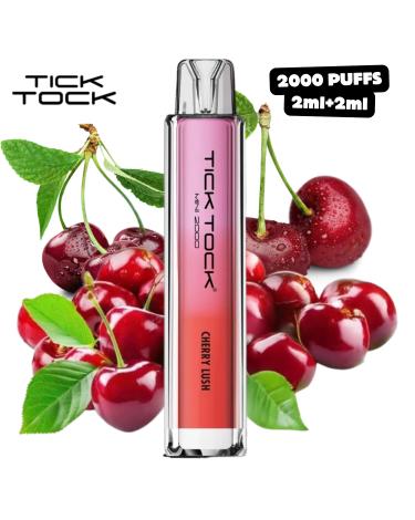 Cherry Lush Tick Tock Mini 2000 Puffs 20mg (2ml+2ml)
