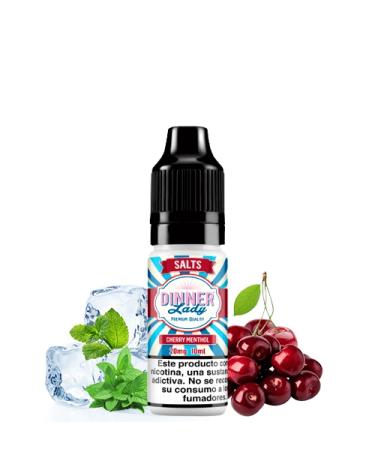 CHERRY MENTHOL - DINNER LADY SALT 10 ml - Líquido con SAIS DE NICOTINA