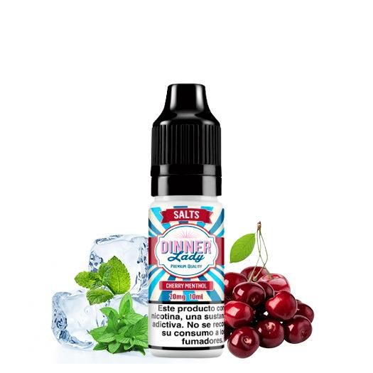 CHERRY MENTHOL - DINNER LADY SALT 10 ml - Líquido con SAIS DE NICOTINA CHERRY MENTHOL - DINNER LADY SALT 10 ml - Líquido con SAIS DE NICOTINA