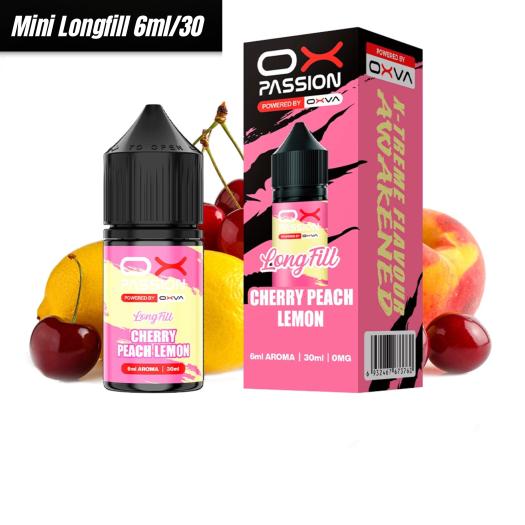 Cherry Peach Lemon Longfill 6ml/30 Oxva Ox Passion