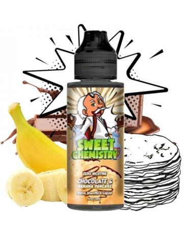 Chocolate & Banana Pancake 100ml + Nicokits Gratis - Sweet Chemistry ✅