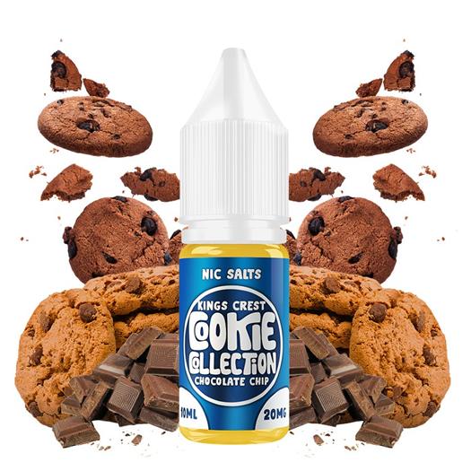 Chocolate Chip 10ml - Kings Crest Salts - Líquido con SALES DE NICOTINA
