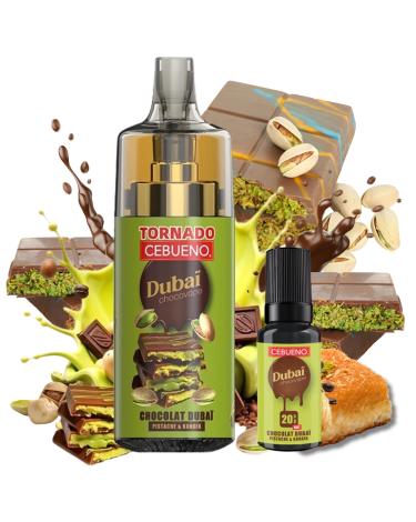 Chocolate Dubai Tornado 10K 800mAh Cebueno x Tornado