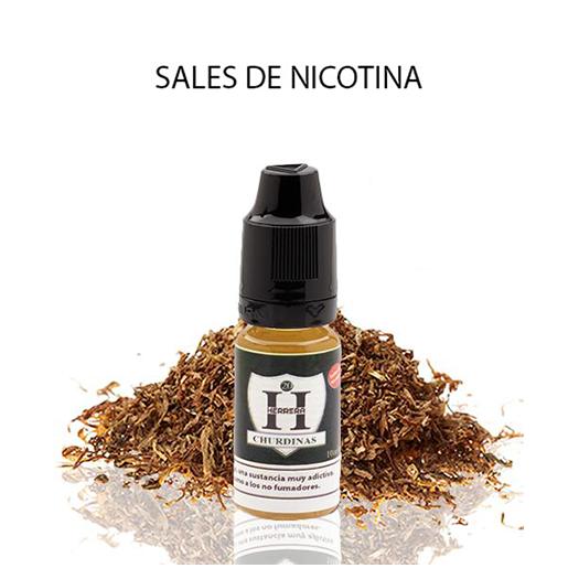 CHURDINAS Herrera Sais de nicotina 10 ml - 06 mg- 12 mg y 20 mg - Líquido con SAIS DE NICOTINA