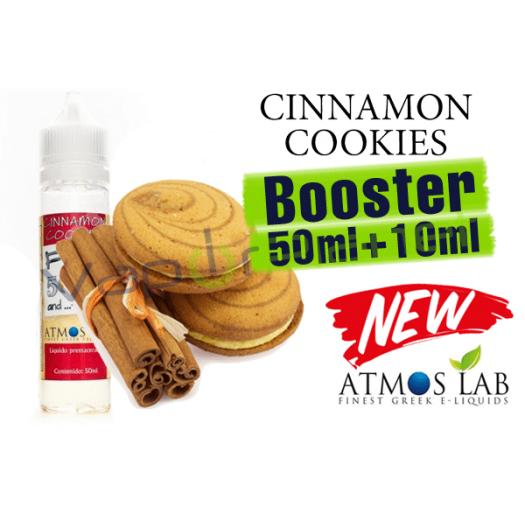 → CINNAMON COOKIES Atmos Lab 50ml + Nicokit Gratis