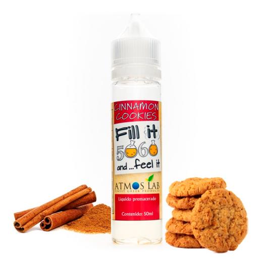 → CINNAMON COOKIES Atmos Lab 50ml + Nicokit Gratis