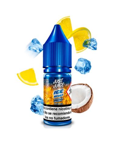 Citron Coconut 10ml - JUST JUICE SALT – Líquido con SALES DE NICOTINA